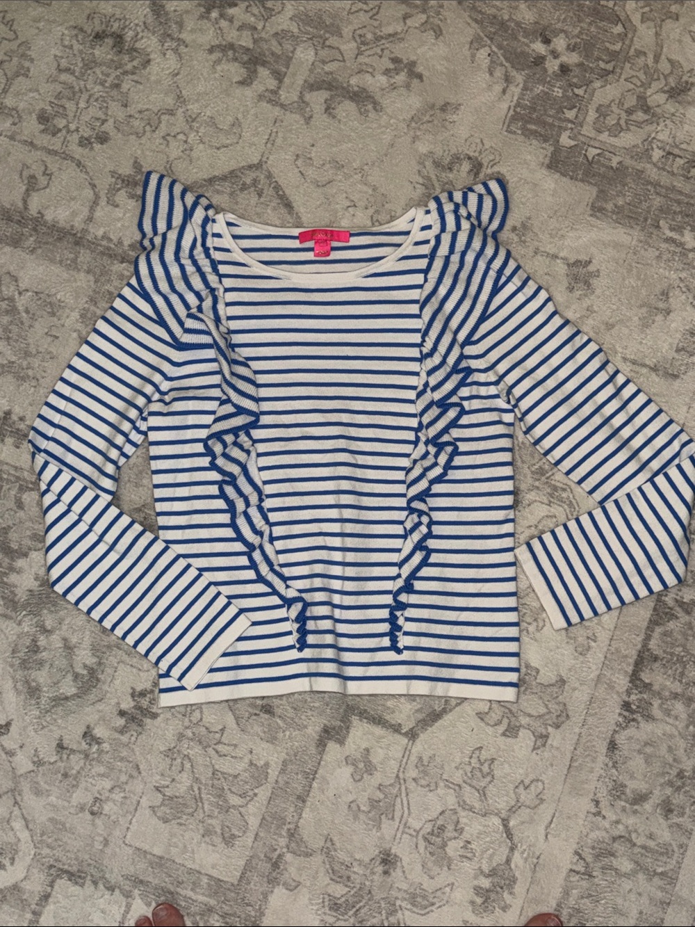 LP- Ruffle Knit Sweater